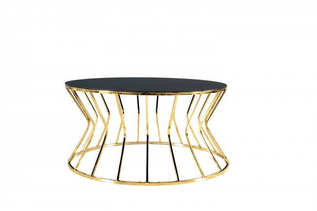 Prizma Orta Sehpa Gold Prizma Orta Sehpa Gold