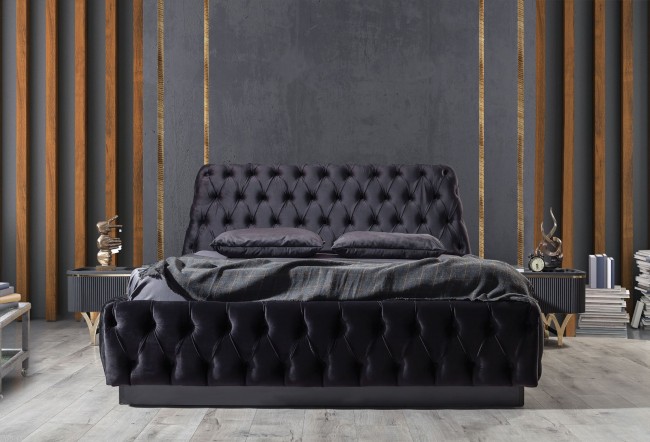 Arven Antrasit Lüx Bazalı Karyola Arven Antrasit Lüx Bazalı Karyola