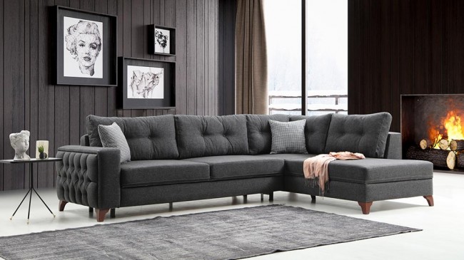 Çınar Köşe Koltuk Antrasit