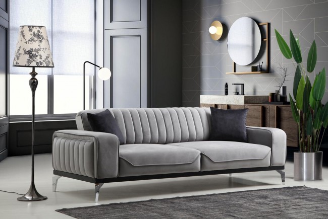 Eva Gri Üçlü Koltuk Eva Gri Üçlü Koltuk