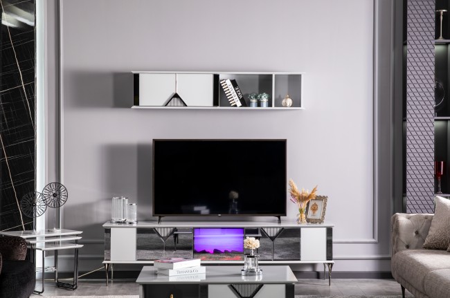 Fonte Şömineli Tv Ünitesi Fonte Şömineli Tv Ünitesi