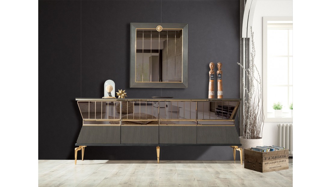 Valentina Siyah Yemek Odası