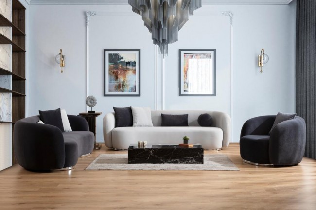 Line Antrasit Koltuk Takımı