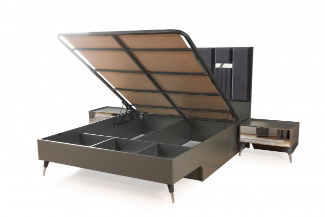 Işıl Antrasit Yatak Odası