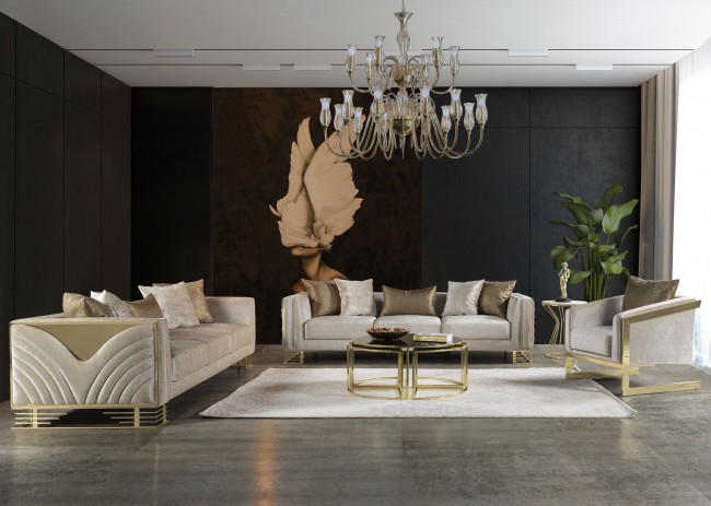 Bella Gold Koltuk Takımı
