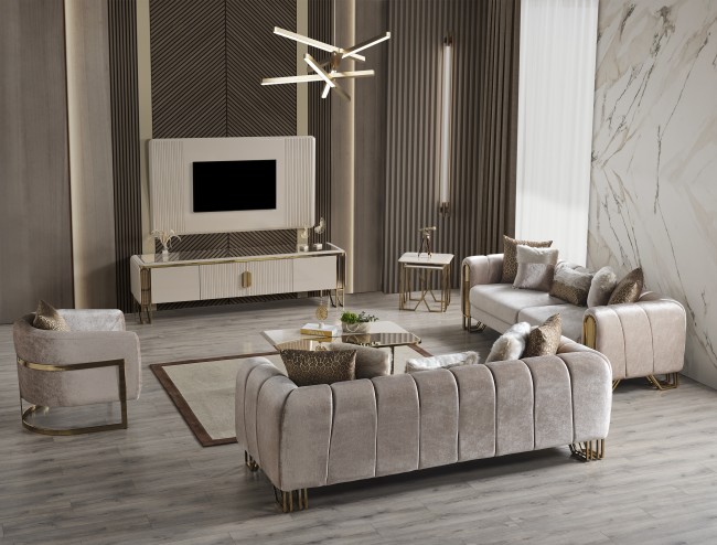 Solo Gold Koltuk Takımı