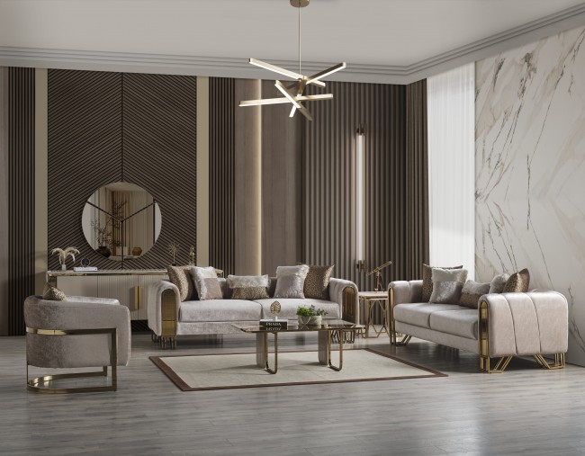 Solo Gold Koltuk Takımı