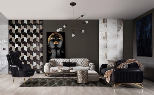 Asos Ekru Üçlü Koltuk Asos Ekru Üçlü Koltuk