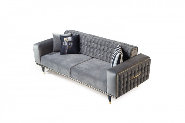 Clas Gri Üçlü Koltuk Clas Gri Üçlü Koltuk