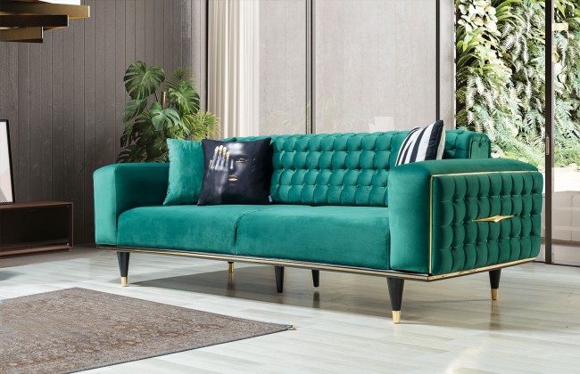 Clas Yeşil Üçlü Koltuk Clas Yeşil Üçlü Koltuk