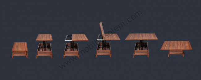 Elit Akıllı Sehpa Ceviz Elit Akıllı Sehpa Ceviz