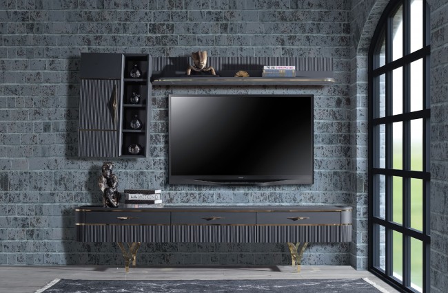 Arven Antrasit Lüx Tv Ünitesi Arven Antrasit Lüx Tv Ünitesi