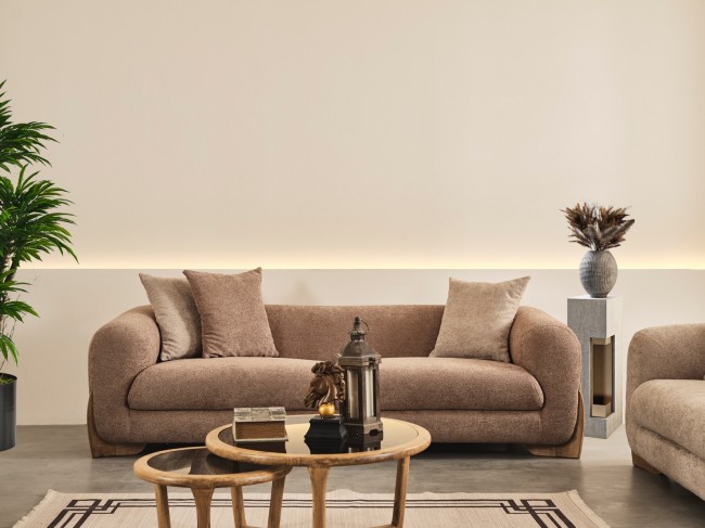 Bukle Üçlü Koltuk Bukle Üçlü Koltuk