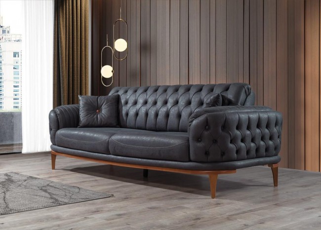 Armoni Antrasit Üçlü Koltuk Armoni Antrasit Üçlü Koltuk