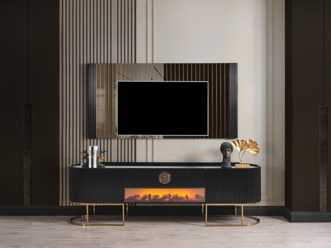 Gucci Siyah TV Ünitesi Gucci Siyah TV Ünitesi