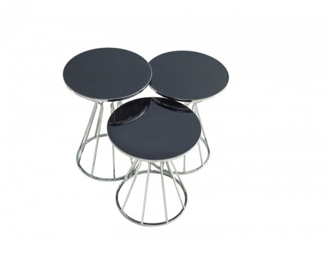 Prizma Zigon Sehpa Silver Prizma Zigon Sehpa Silver