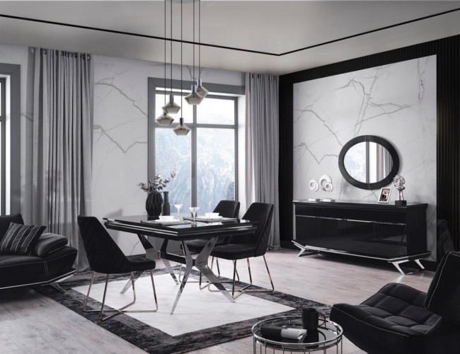 Masarati Gümüş Sandalye Masarati Gümüş Sandalye