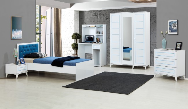 Trend Mavi Çocuk Odası