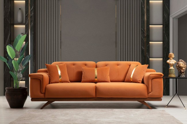 Elas Tarçın Üçlü Koltuk Elas Tarçın Üçlü Koltuk