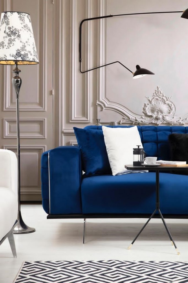 Efes Krem Üçlü Koltuk Efes Krem Üçlü Koltuk