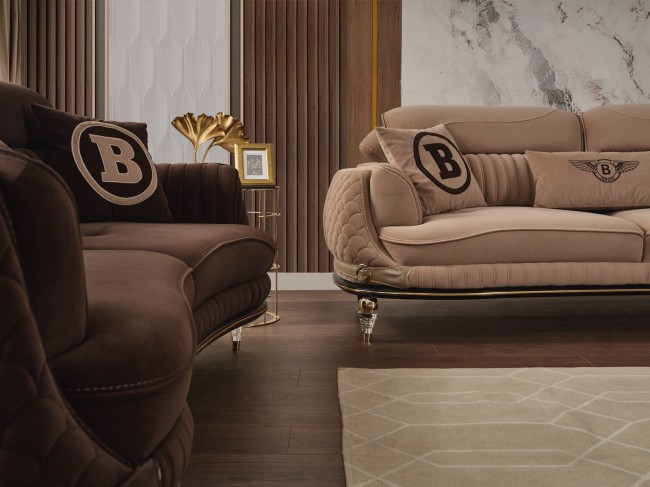 Atlantis Krem Üçlü Koltuk Atlantis Krem Üçlü Koltuk