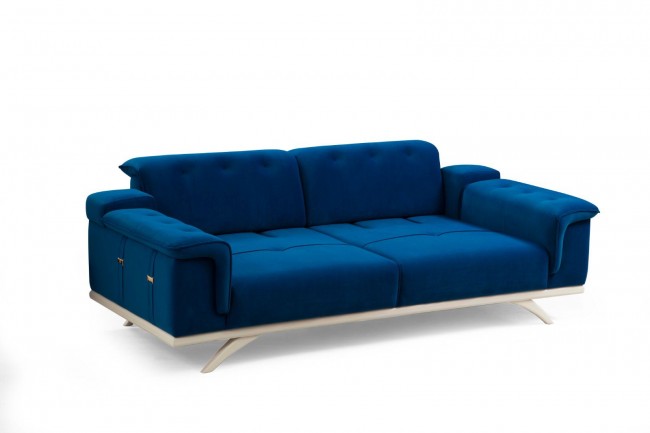 Elas Mavi Üçlü Koltuk Elas Mavi Üçlü Koltuk